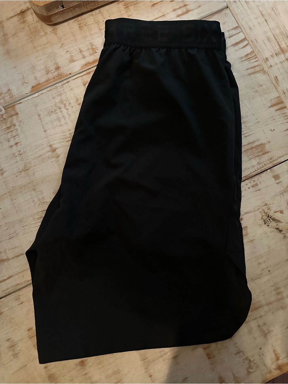 Three Sixty Six Black Athletic Skirt with Elastic Waist